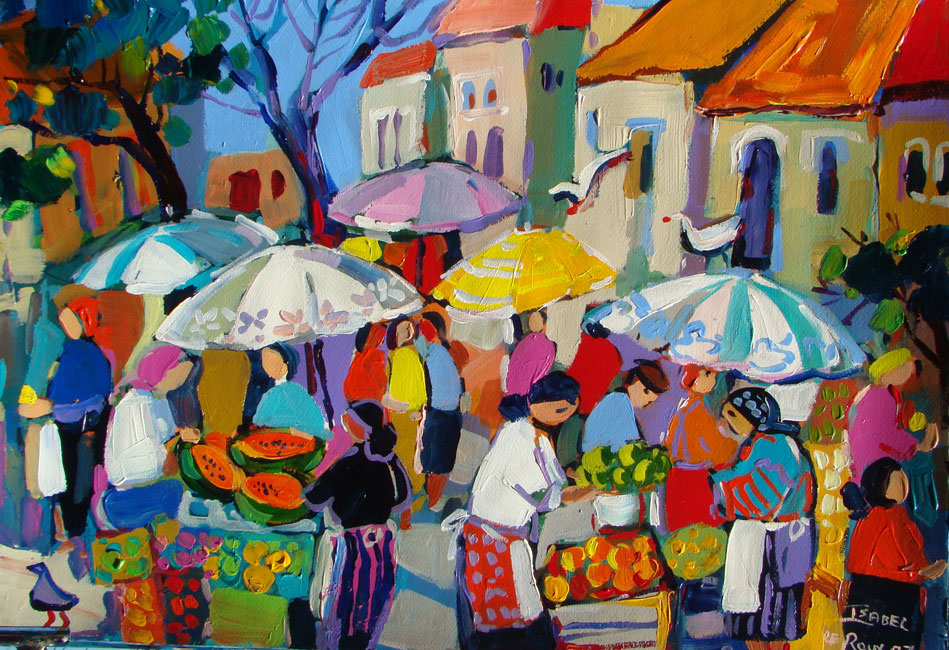 Market in Split