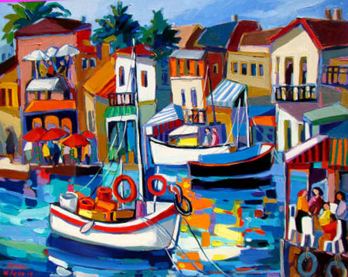 Boats and Restaurants