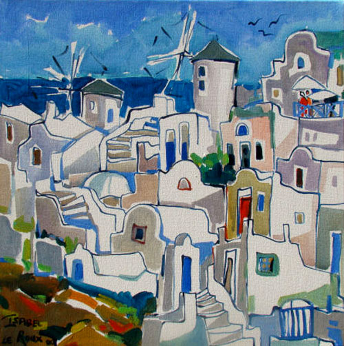 Greece Windmills