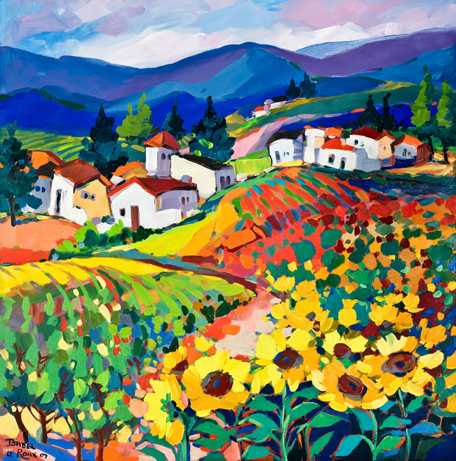 Tuscan Sun Landscape