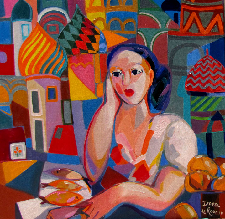 Girl at the Cathedral